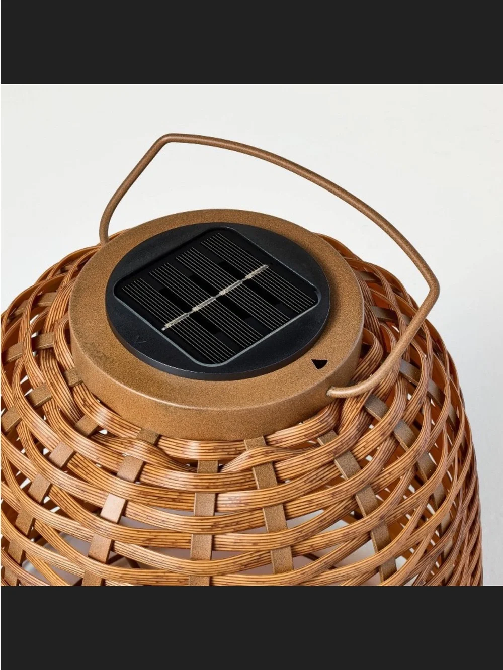 Woven Solar Lantern Small - Hearth & Hand™ with Magnolia